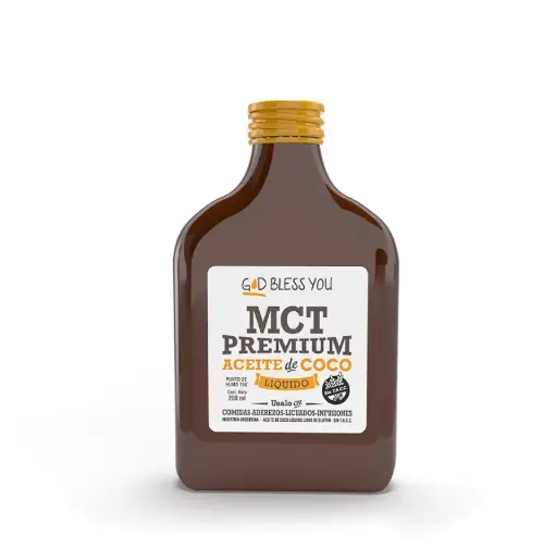[7798318384006] Aceite de Coco MCT Premium x 200Ml God Bless You