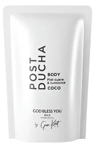 [7798318385010] Post Ducha Aceite Corporal de Coco God Bless You X 125ml