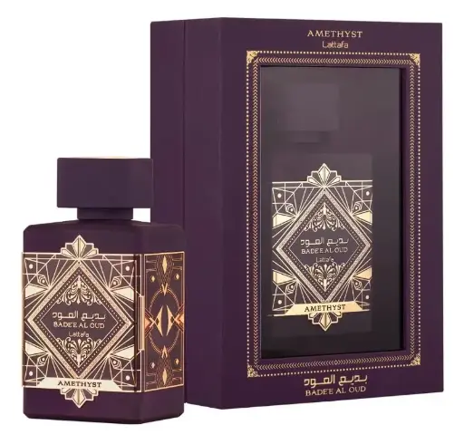 [6291108733875] Perfume Bade'e Al Oud Amethyst Lattafa x100ml