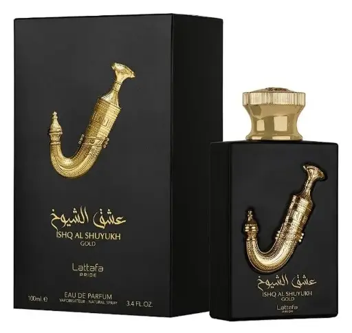 [6291108738665] Perfume Ishq Al Shuyukh Gold Lattafa Edp unisex 100ml