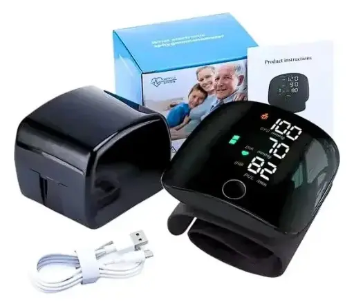 [8618380635068] Tensiómetro Electrónico de Muñeca Negro