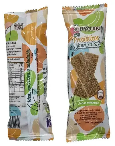 [7798435320079] Barra de Cereal con Probióticos y Vitamina B12 Kyojin