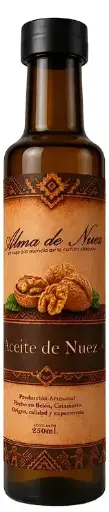 [7790700284589] Aceite De Nuez Prensado En Frio Alma De Nuez X 250ml 