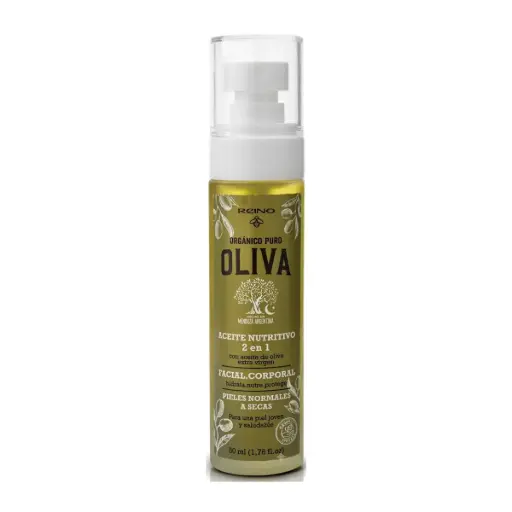 [OLI202] Aceite Facial y Corporal Nutritivo 2 EN 1 Oliva Piel Normal a Seca Reino