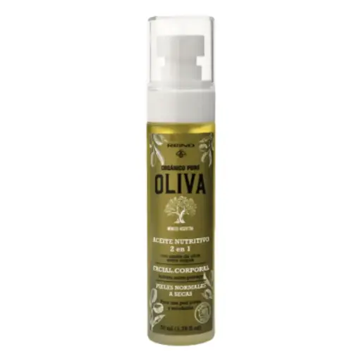 Aceite Facial y Corporal Nutritivo 2 EN 1 Oliva Piel Normal a seca Reino