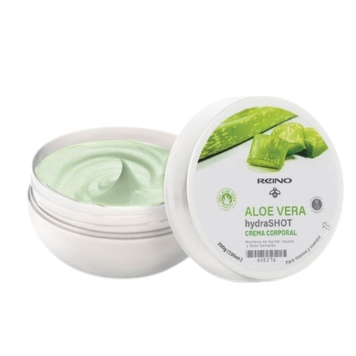 Crema Corporal Aloe Vera HydraShot Regenera y Nutre Profundo Reino