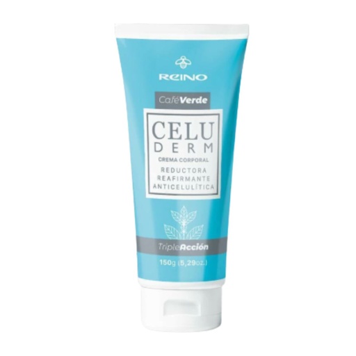 Crema Corporal Reductora Reafirmante y Anticelulítica con Café Verde Reino