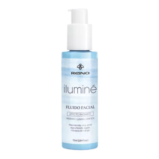 [ILU201] Crema Facial Fluida Efecto Radiante Iluminé Hidrata Profundamente Reino