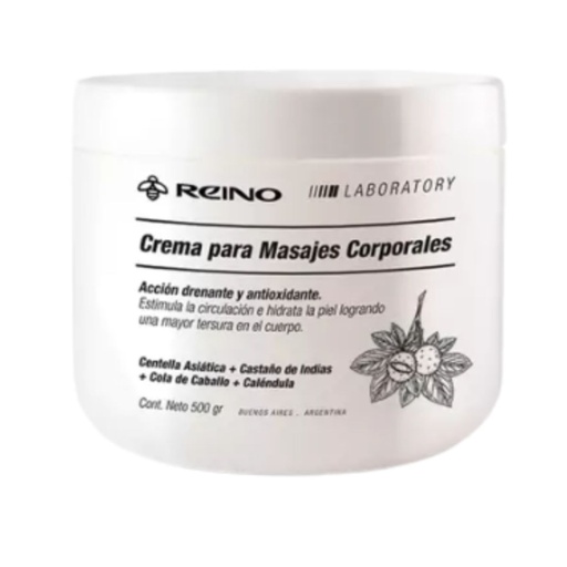 [PR200] Crema para Masajes Corporales Cosmetica Profesional Con Centella Asiática Reino x500g