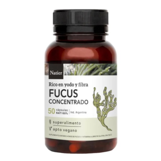 [7798121271746] Cápsulas  de Fucus Tiroides y Control de Peso Natier