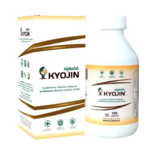 [763571671252] Cápsulas Probióticos + Prebióticos x 120 unidades Kyojin 