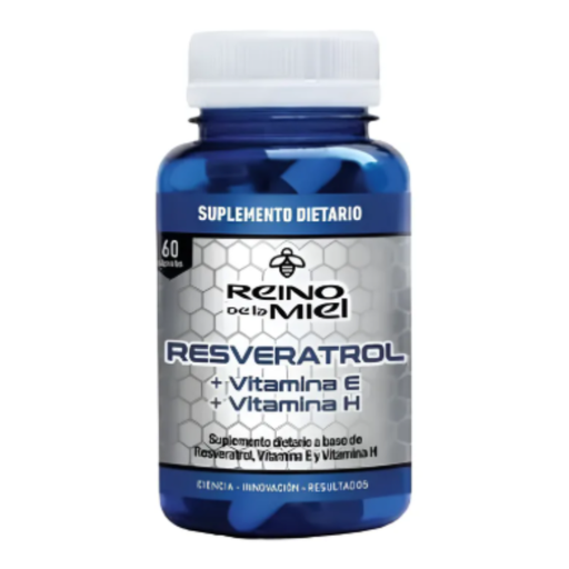 [VP713] Cápsulas de Resveratrol + Vitamina H + Vitamina E